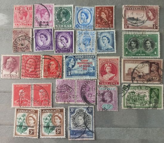 Великобритания. Стандарты. Сборный лот.