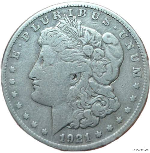 Инвестиционный доллар Моргана. 1921 года