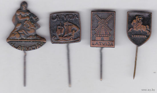 Латвия и Литва.