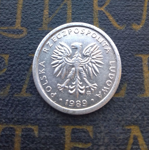 1 злотый 1989 Польша #01