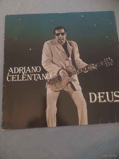 ADRIANO CELENTANO "DEUS" 1981 LP GERMANY ARIOLA 203760 - ORIG - NM/VG++