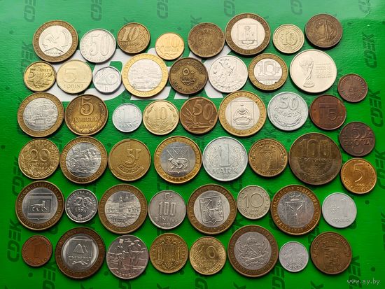 50 монет мира без повторов. (5).