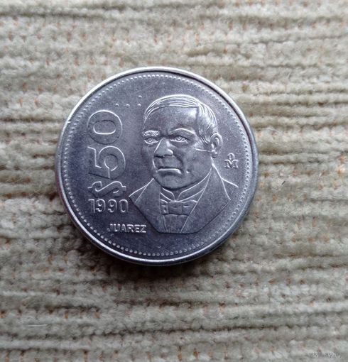 Werty71 Мексика 50 песо 1990 блеск