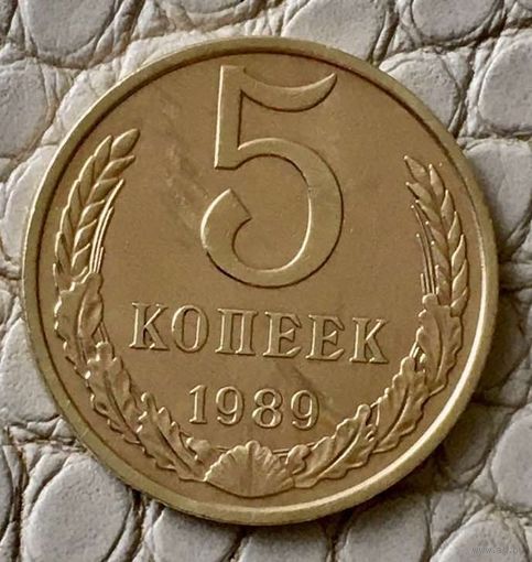 5 копеек 1989 года.