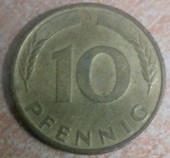 Германия 10 пфенингов 1994 А