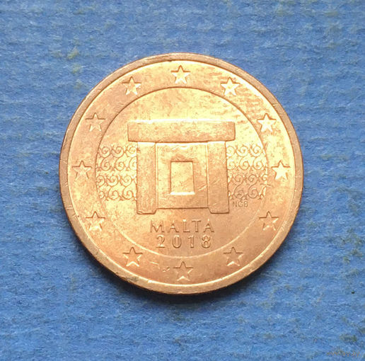 Мальта 2 евроцента 2018