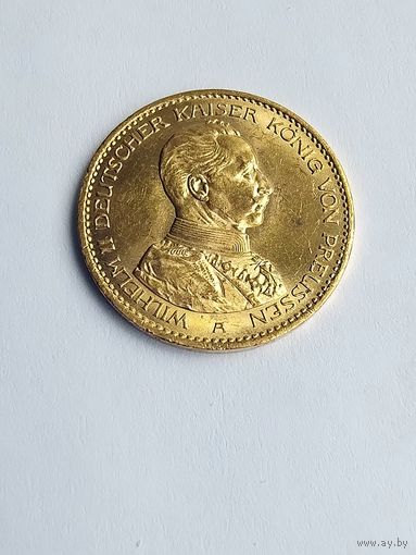 20 марок Пруссия 1914.