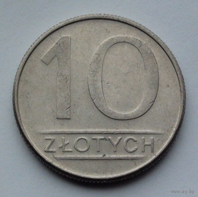 Польша 10 злотых, 1988