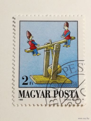 Венгрия 1988. Старые игрушки