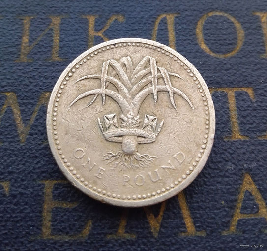 1 фунт 1985 Великобритания #01