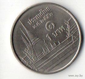 КОРОЛЕВСТВО ТАИЛАНД 1 БАТ 2009. В БЛЕСКЕ