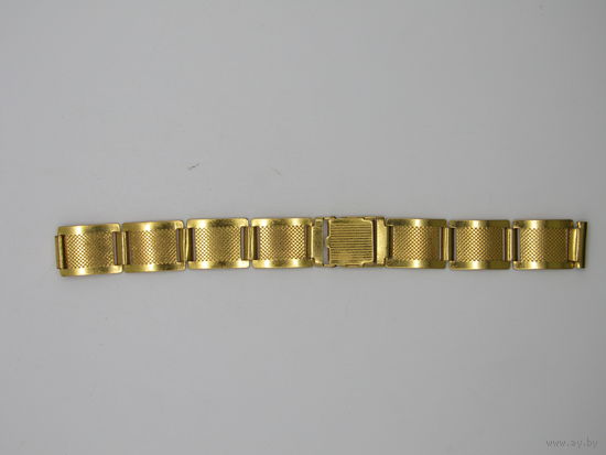В коллекционном состоянии. Браслет для наручных часов. Позолоченный Ау. СССР. м