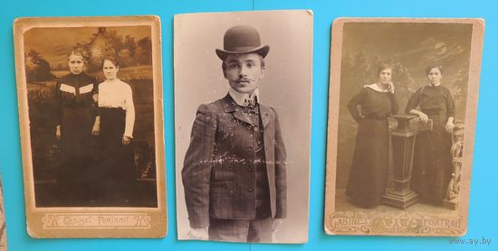 Фото кабинет-портрет, до 1918 г.