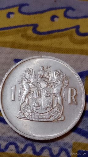 ЮАР 1 рэнд 1969 серебро