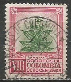 Колумбия. Табаководство. 1940г. Mi#421.
