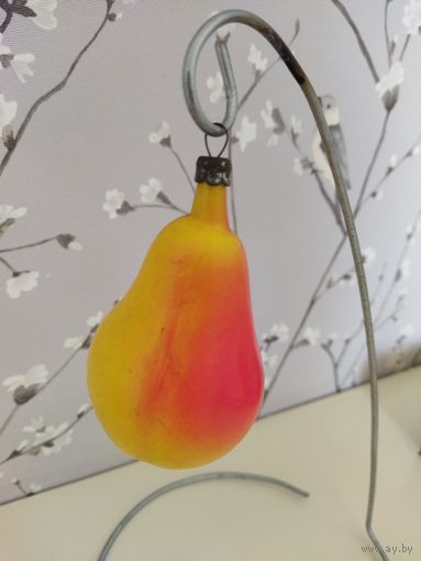 Елочная игрушка груша