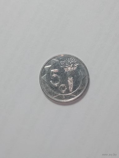 Намибия 5 центов  2015 года .