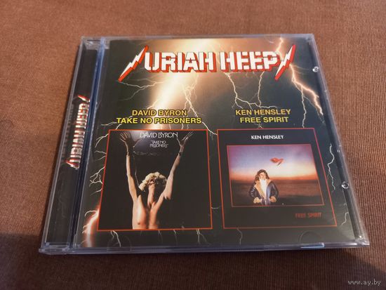 Urian Heep - David Byron. Take No Prisoners. Ken Hensley. Free Spirit (CD)