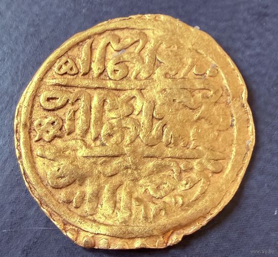 Золотой Султани (танка,алтын). Османская Империя. Сулейман Великий (1520=1566) или Селима 2 (1566=1574) Без МЦ