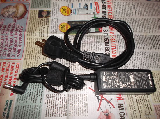 Блок питания / зарядное для ноутбука / нетбука / неттопа, 20 V , 1.5 A