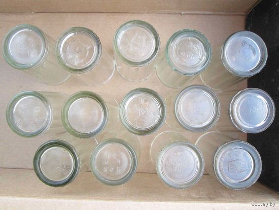 Стопки стеклянные из СССР
