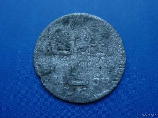 1 ЭРЕ 1717 КАРЛ XII НЕЧАСТАЯ!