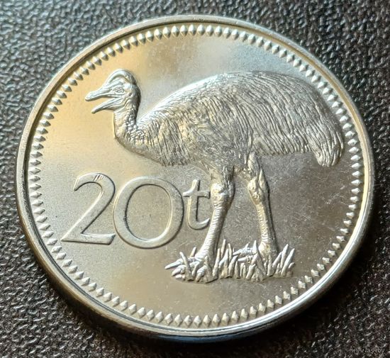 Папуа - Новая Гвинея 20 тойя, 2005    ( 1-9-4 )