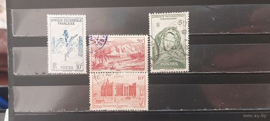 РАСПРОДАЖА ФРАНЦИЯ 1947г. Западная Африка. Чист* и Гаш.