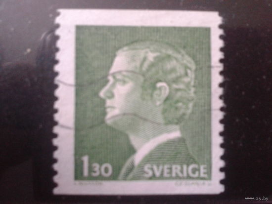 Швеция 1976 Король Карл 16 Густав 1,3 кр