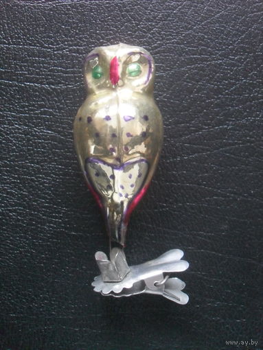 Елочная игрушка Сова.