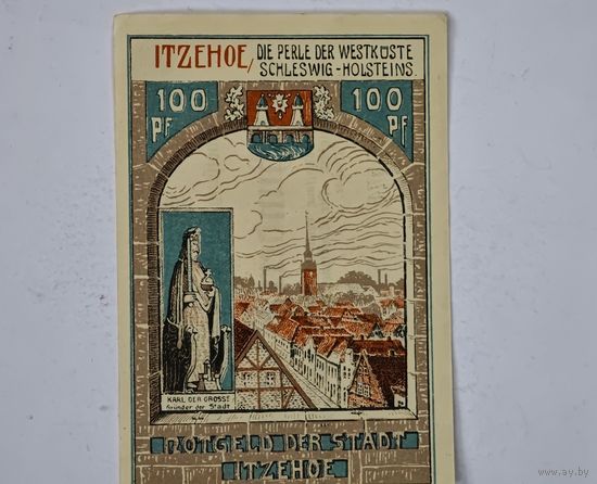 1921 год 100  пфеннигов   Германия нотгельд