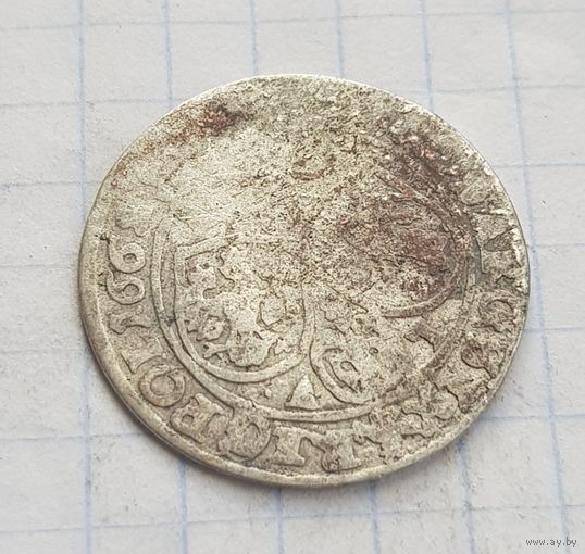 6 грош 1662 год