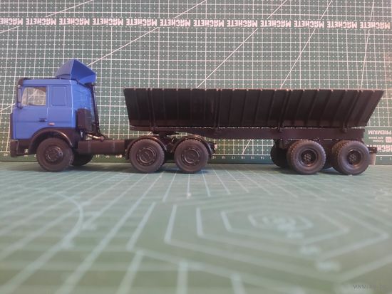 Полуприцеп глыбовоз Масштабная модель 1/43
