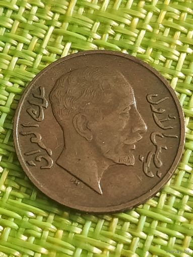 1 филс  Ирак 1931 г ( Файсал I  , редкий мелкий номинал  )