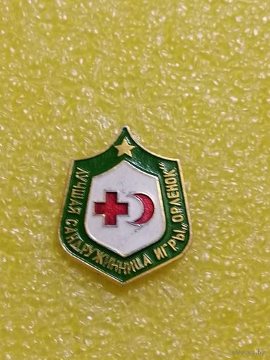 Лучшая сандружиница игры " Орлёнок ".