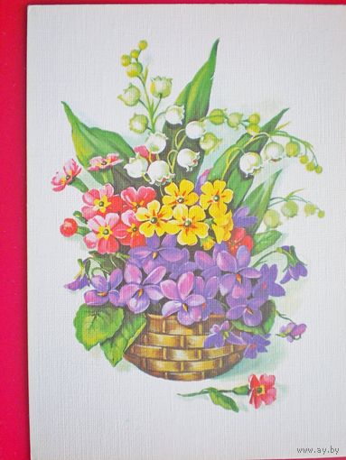Е. Куртенко  Цветы 1989 г.в. чистая