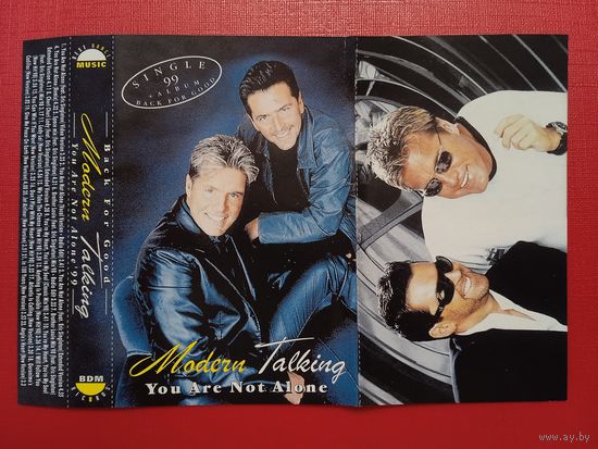 Вкладыш от аудиокассеты - Modern Talking