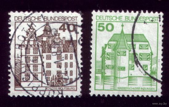 2 марки 1980 год Германия 1037-1038