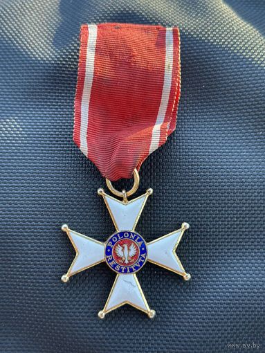 Редкая медаль крест 1944 г. Польша распродажа коллекции много лото с рубля