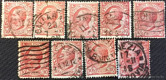 ЦІКАВІЦЬ АБМЕН! 1906, Віктар Эмануэль ІІІ, 10 чезэнт.