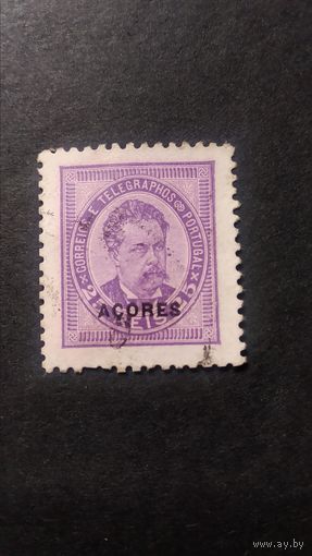 ПОРТУГАЛИЯ \н50\ Азорские острова. 1885 стандарт