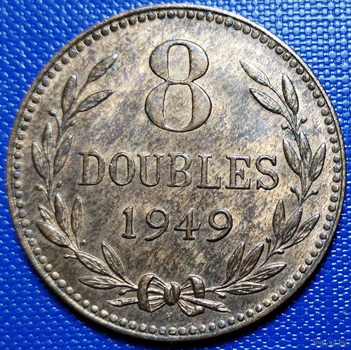 Гернси 8 дублей 1949 г.