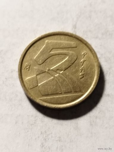 Испания 5 песет 1998