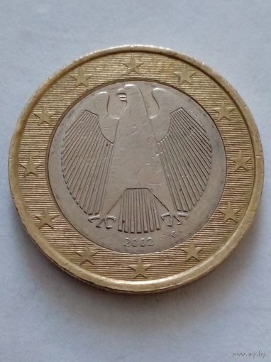 Германия.1 евро 2002 G
