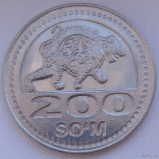 Узбекистан 200 сум 2018. Возможен обмен