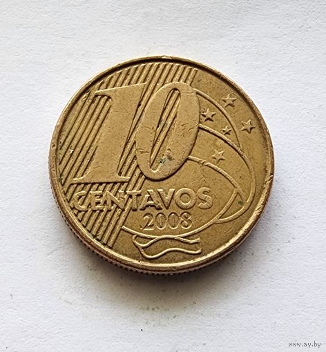 Бразилия 10 сентаво, 2011