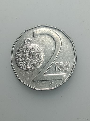 Чехия 2 крон 1994 года .