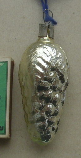 Ёлочная игрушка. Шишка. И-2.