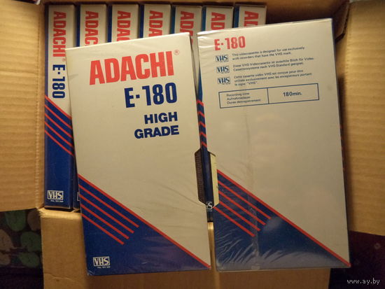 Кассета ADACHI HG HQ E-180. Цена указана за 1 штуку.