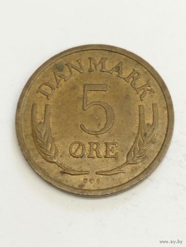 Дания 5 оре 1970